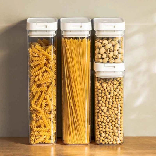 Pasta Storage Container Transparent Plastic Moisture-Proof - The Silver Spoon