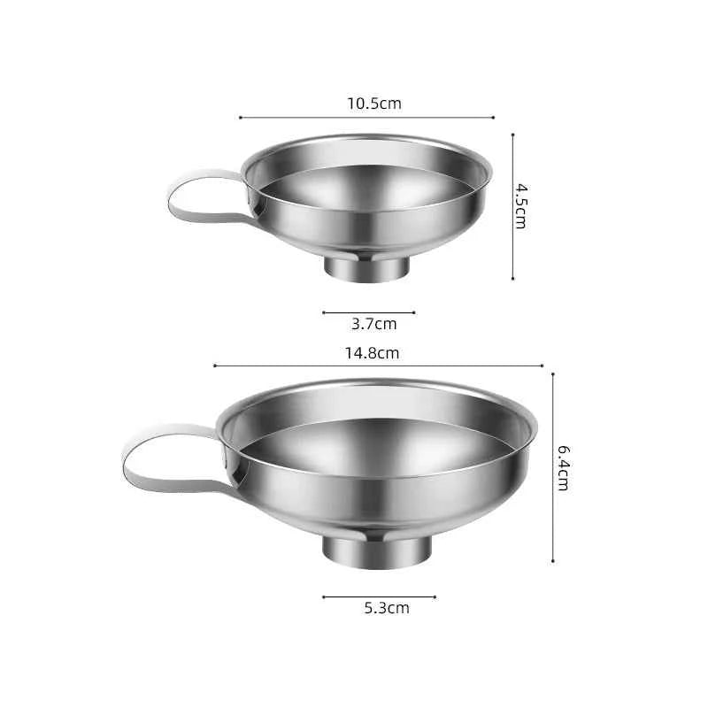 Stainless Steel Canning Funnel - Essential Tool for Perfect Pours - The Silver Spoon