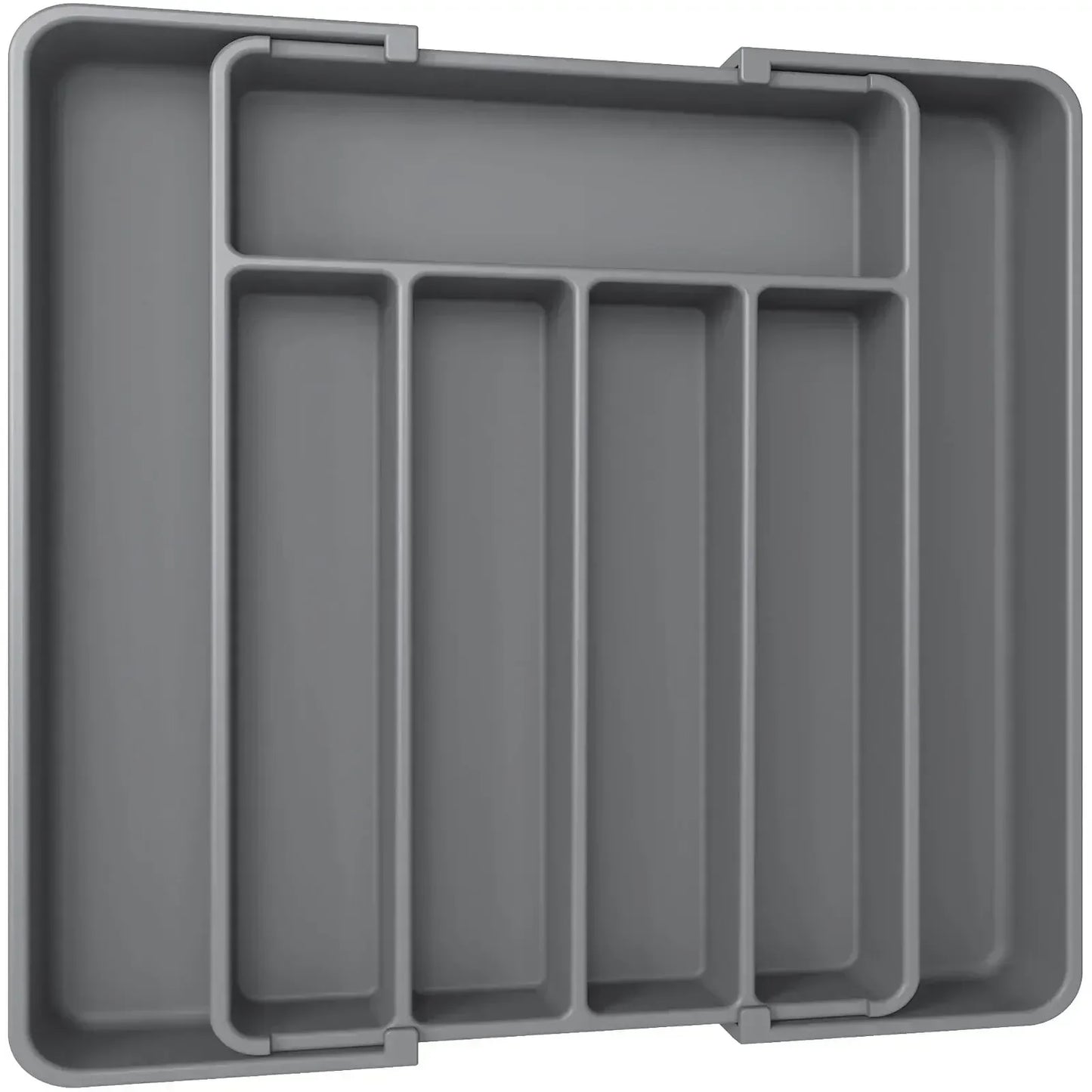 Adjustable Kitchen Organizer Tray for Utensils and Cutlery - The Silver Spoon