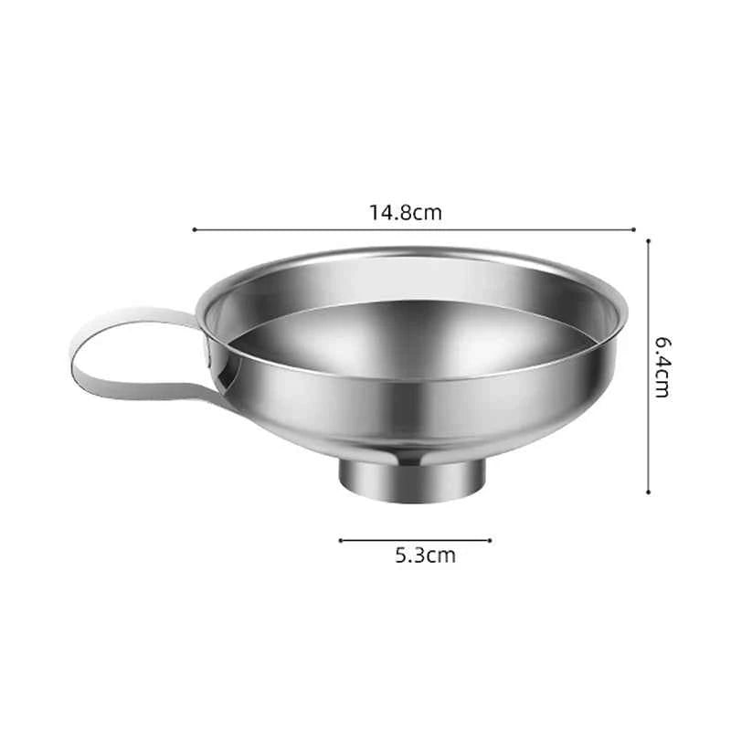Stainless Steel Canning Funnel - Essential Tool for Perfect Pours - The Silver Spoon