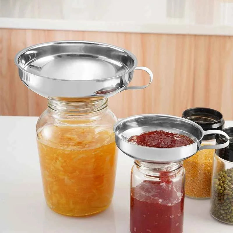 Stainless Steel Canning Funnel - Essential Tool for Perfect Pours - The Silver Spoon