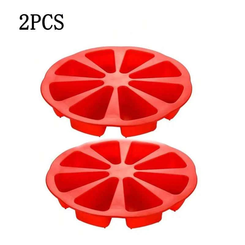 Silicone Cake Mold 8 Holes Pan for Scones, Cake, and Bread - The Silver Spoon