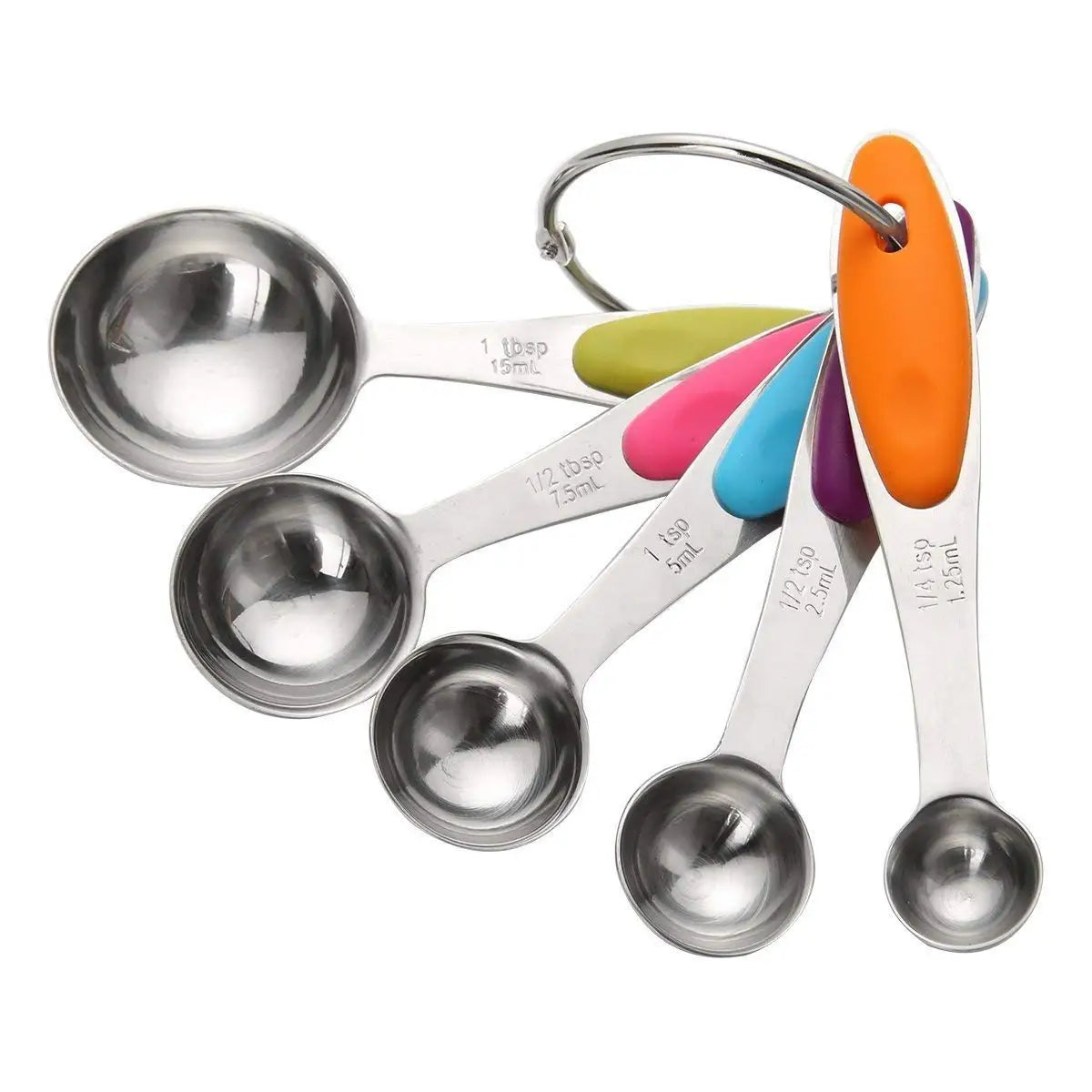 304 Stainless Steel Measuring Cups Set - Essential for Every Home - The Silver Spoon
