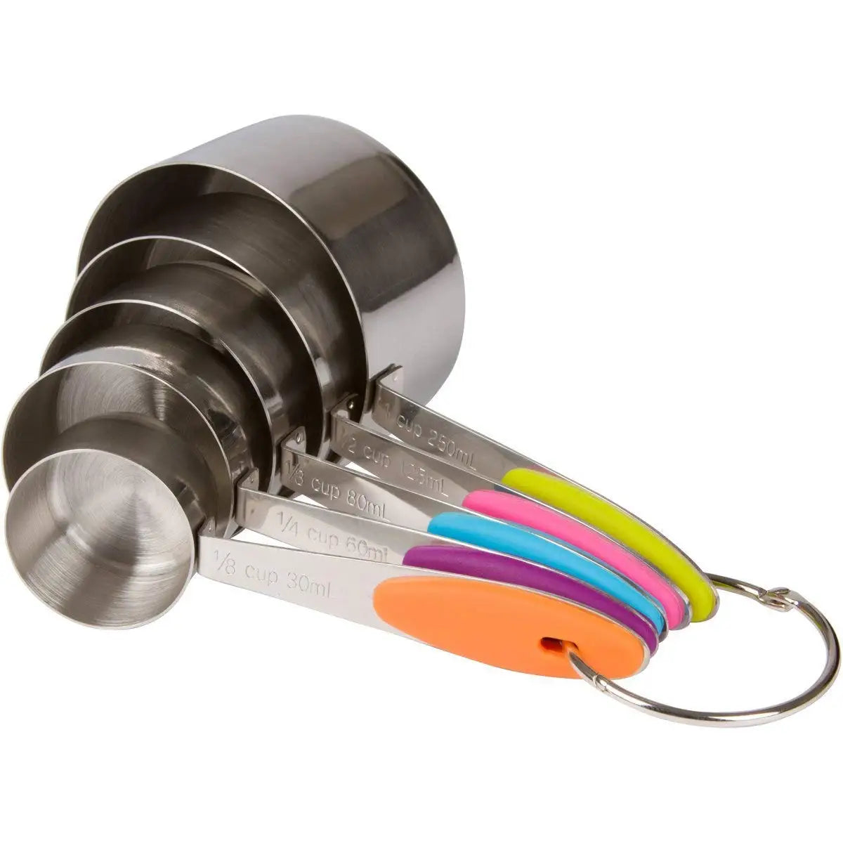304 Stainless Steel Measuring Cups Set - Essential for Every Home - The Silver Spoon